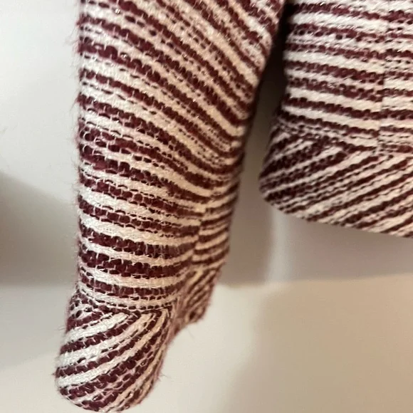 Banana Republic short pink and white jacket size 6P - Picture 3 of 7